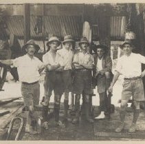 International drillers in Miri, Sarawak 1922